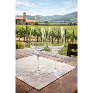 Riedel Veritas Pinot Noir Wine Glasses‎ Set of 2 Excellent Condition